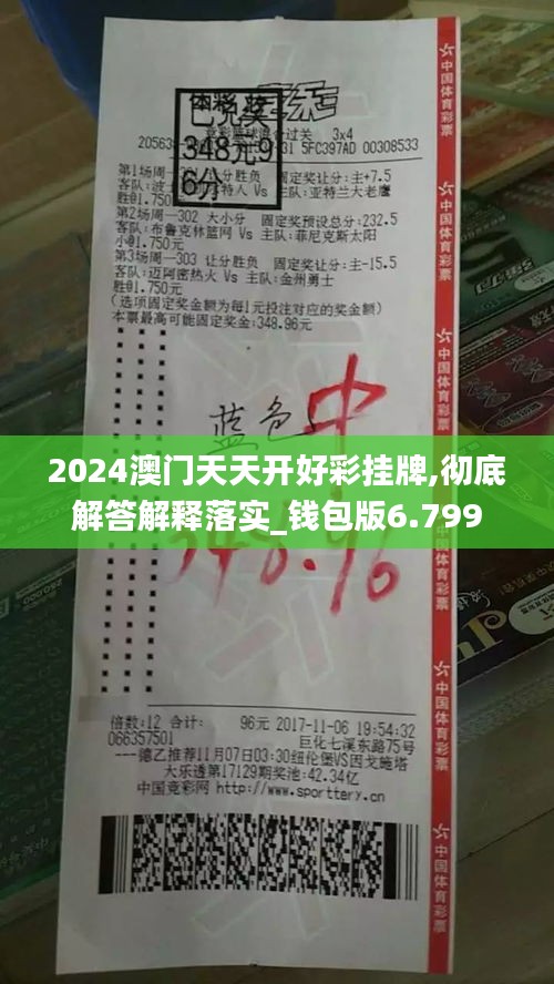 2024澳門天天開好彩掛牌,徹底解答解釋落實_錢包版6.799