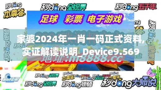 家婆2024年一肖一碼正式資料,實證解讀說明_Device9.569