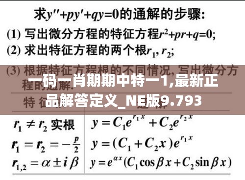 一碼一肖期期中特一1,最新正品解答定義_NE版9.793