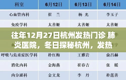 冬日探秘杭州發(fā)熱門(mén)診背后的綠色之旅，尋找心靈的靜謐之地