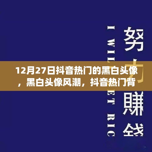 抖音熱門(mén)背后的文化現(xiàn)象，黑白頭像風(fēng)潮探析