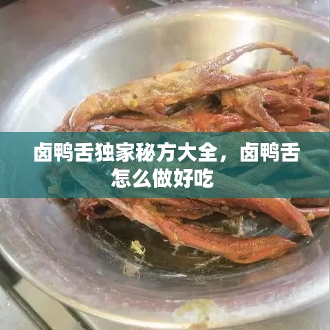 鹵鴨舌獨(dú)家秘方大全，鹵鴨舌怎么做好吃 