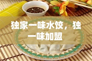 獨(dú)家一味水餃，獨(dú)一味加盟 