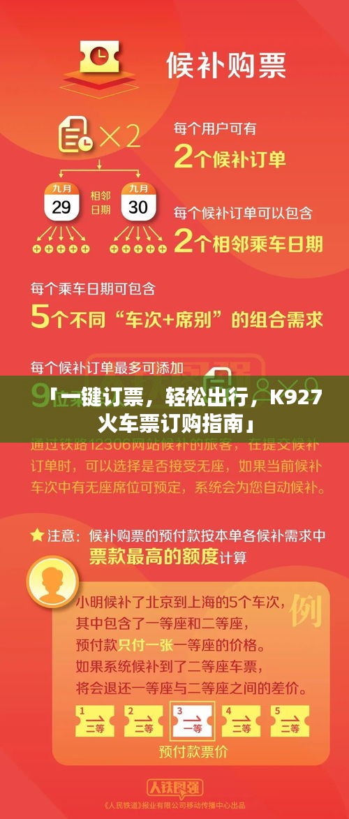 「一鍵訂票，輕松出行，K927火車票訂購(gòu)指南」