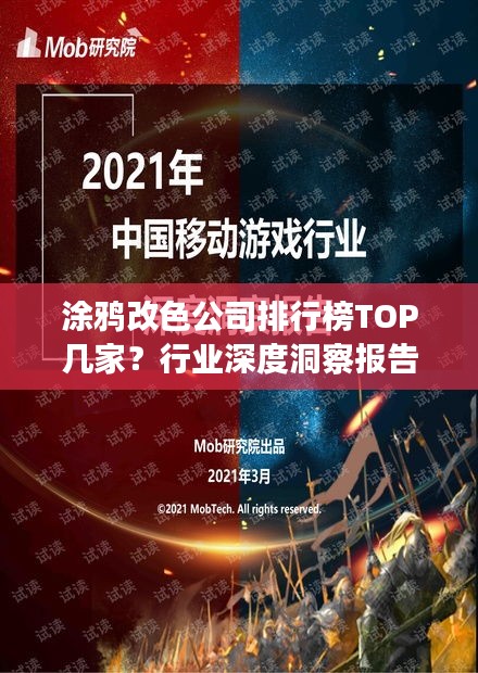 涂鴉改色公司排行榜TOP幾家？行業(yè)深度洞察報告！