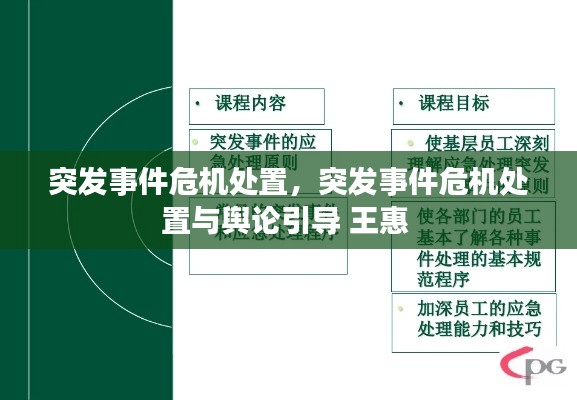 突發(fā)事件危機(jī)處置，突發(fā)事件危機(jī)處置與輿論引導(dǎo) 王惠 